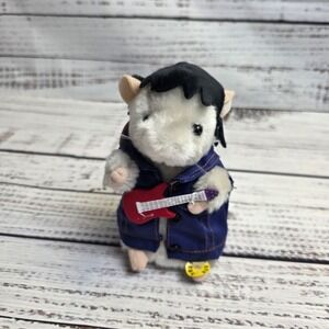 Gemmy 2002 Dancing Hamster Party Animal Old Time Rock‎ & Roll Hamstermania Works